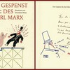 Karl Marx - Klare Ansage in der Widmung: Das Buch gehört jetzt der Erfurter Herbstlese.