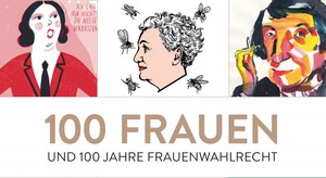 100 Frauen und 100 Jahre Frauenwahlrecht (Cover, Verlagshaus Jacoby & Stuart)