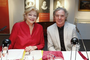 Literarischer Salon der FES mit Franziska Bronnen und Lutz Götze (c) Reiner Zensen 