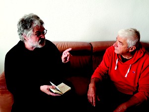 Landolf Scherzer und Hans-Dieter Schütt (Foto: Privat)