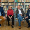 v.l.n.r.: Dirk Löhr, Ute Lemm, Felix Leibrock, Matthias Gehler (Foto: Holger John)
